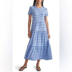 Marine Layer | Sadie Vintage Slub Midi Dress, size XL